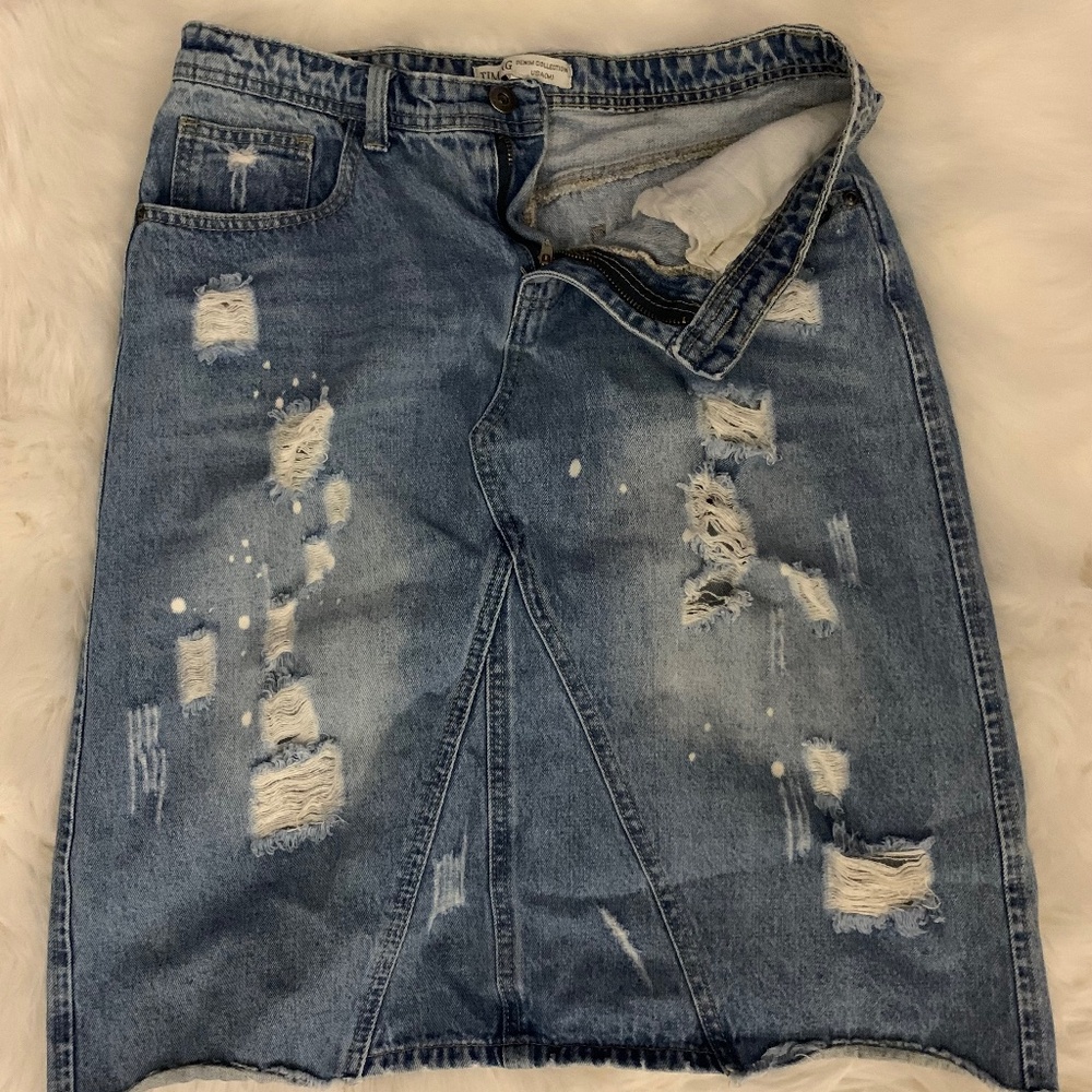 Jean Skirt